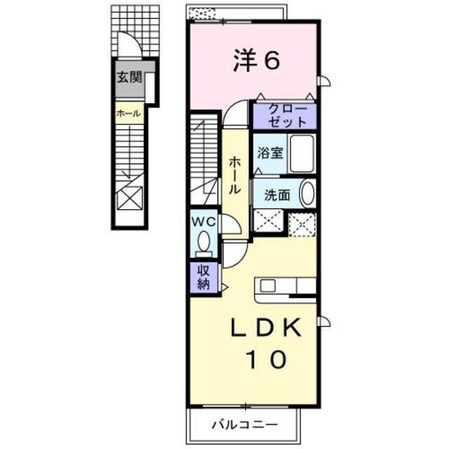 メゾン　ジェルメの物件間取画像